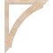 Ekena Millwork Thorton Traditional Smooth Bracket, Douglas Fir, 3 1/2"W x 38"D x 46"H BKT04X38X46THR01SDF - alternate 3